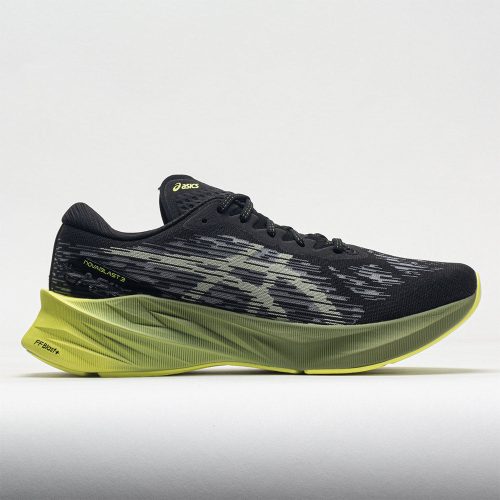 ASICS Novablast 3 Men's Black/Dried Leaf Green