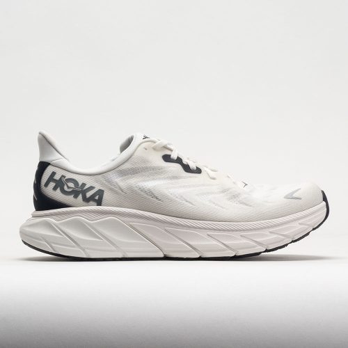 HOKA Arahi 6 Men's Blanc de Blanc/Steel Wool