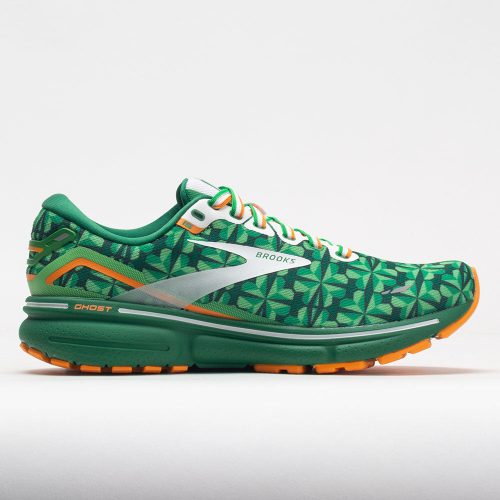 Brooks Ghost 15 Men's Run Lucky Green/White/Orange